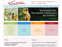 Tablet Screenshot of incendo-erlebnis.net